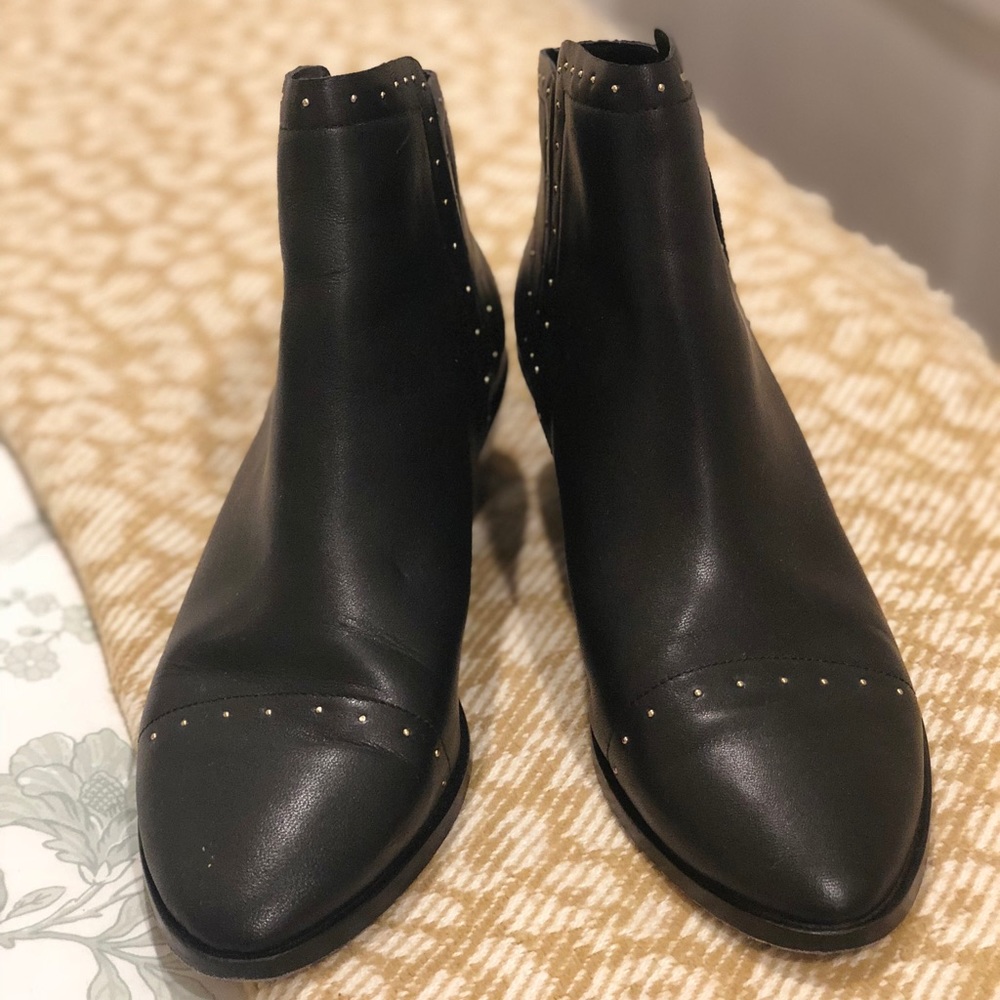 Joie leather booties